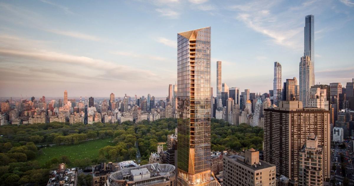 Extell's 69-Story Upper West Side Tower Tops Out | Urbanize New York
